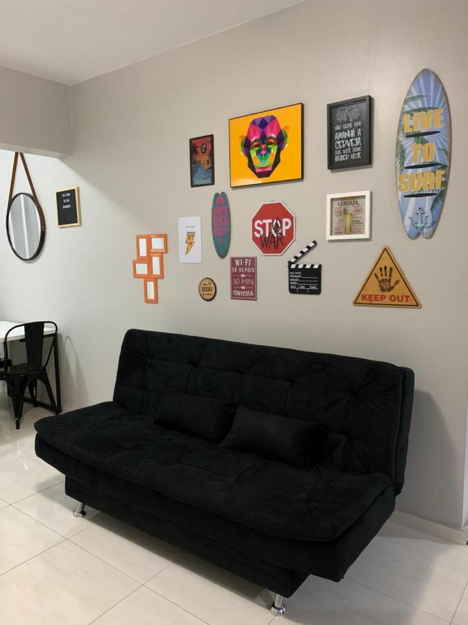 Apartamento Pe Na Areia - Santos Eksteriør bilde