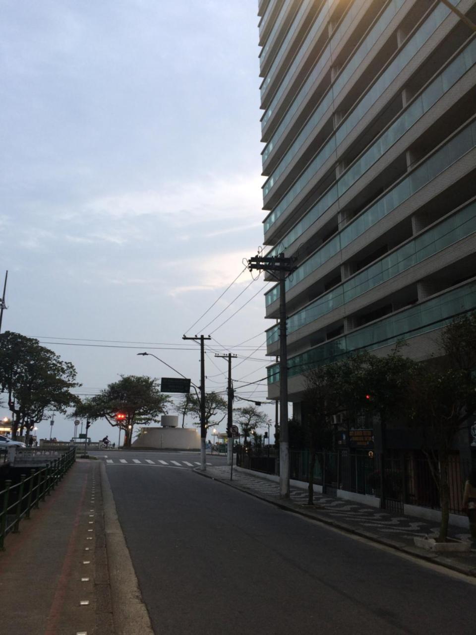 Apartamento Pe Na Areia - Santos Eksteriør bilde